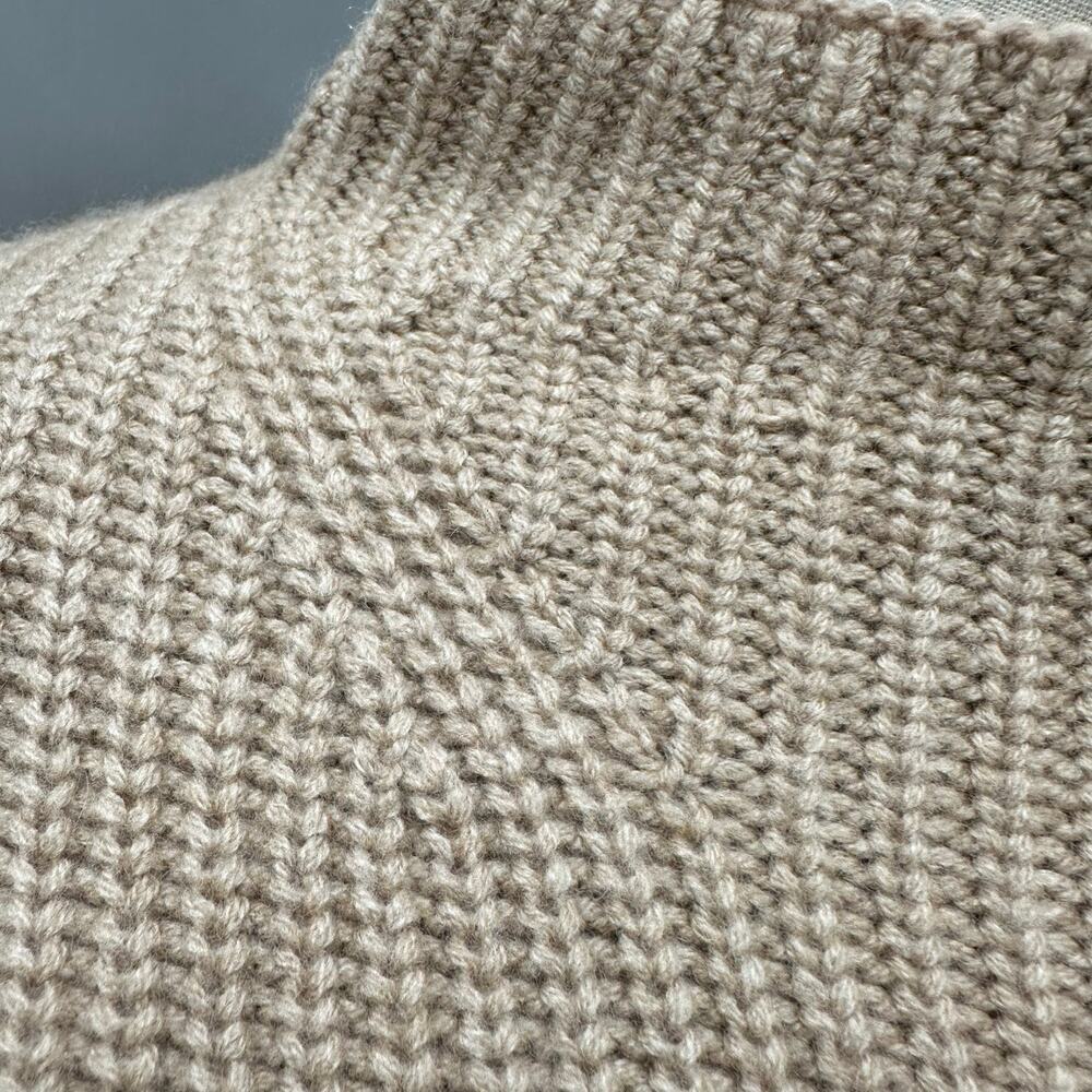 Rails Claudia Striped Sweater Mock Funnel Neck Camel/Black  Size Medium‎ - Picture 10 of 16
